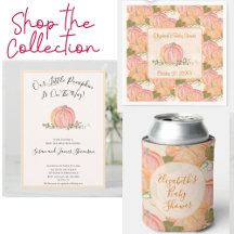 A Little Pumpkin Is On The Way Baby Shower