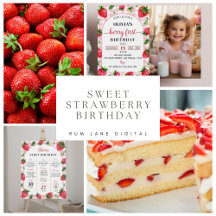 Sweet Strawberry Birthday 