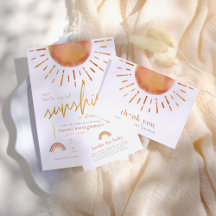 Our Little Ray Of Sunshine Baby Shower