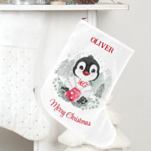 Cute Christmas Penguin