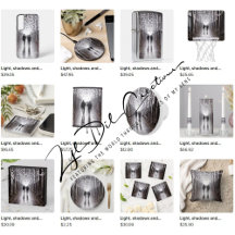 Gifts with light, shadows and symmetry design