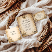 Antique Nautical Map Birthday