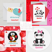 Kid's Classroom Valentine 