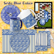 Home Decor -- Sorta Blue Calico