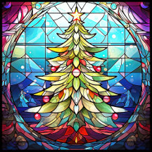 Stained Glass Christmas Holidays