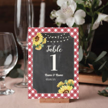 Red White Sunflower Wedding Collection