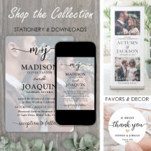 Wedding Celebration • Simple Script Typography