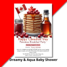 Canada Day Party Invitations
