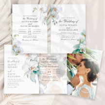 White Orchid Wedding Collection