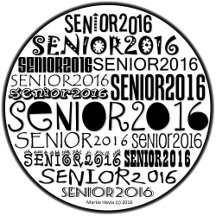 2016 Senior/Class Of   Blue Beach Song™ Collection