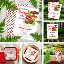 A Cute Little Ladybug Girl Baby Shower