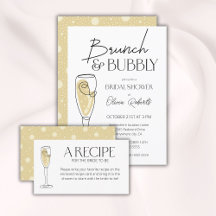 Brunch and Bubbly Champagne Bridal Shower