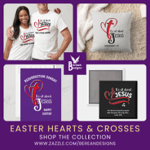 EASTER Hearts and Crosses Christian Gifts