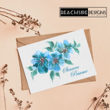 Floral Watercolor Cards - Hand Painted Botanicals