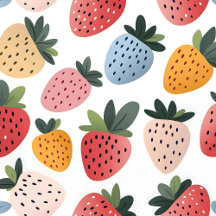 Cute Fruit Strawberry Pattern Collection