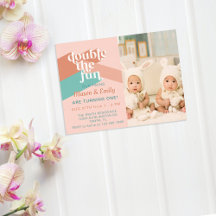 Double the Fun Twins Birthday