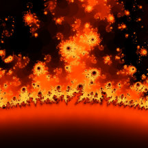 Solar Flare Fractals