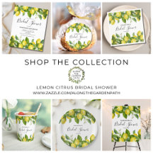 Lemon Citrus Bridal Shower 