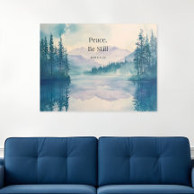 Peace, Be Still   Mark 4:39 Christian Collection