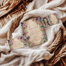 Whimsical Pastel Wildflower Sweet 16