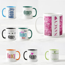 Nancy Name Coffee Mugs
