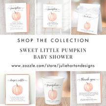 Sweet Little Pumpkin Baby Shower