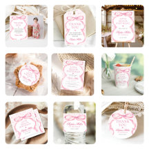 Pink Bow Birthday Collection 7