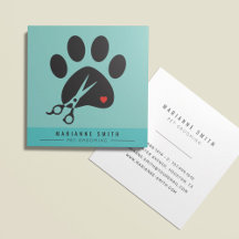 Pet Care Business cards - Owlie Nest