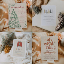 Christmas Party Invitations and More