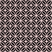 Ogee repeating surface pattern