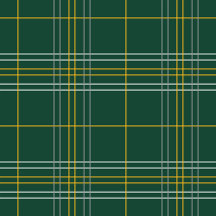 Green and Yellow Plaid Bear Baby