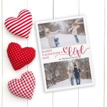 Handwritten Heart and Love Valentine's Day