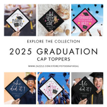 2025 Graduation Funny Cap Toppers