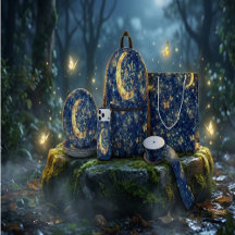 Lunar Glow: Celestial Moon & Enchanted Midnight 