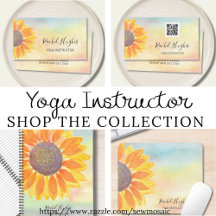 Yoga Instructor Sunflower Collection