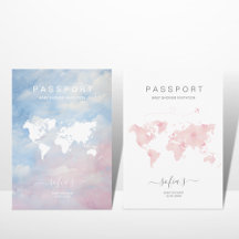 Baby Shower Passport