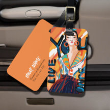 Personalized Modern & Unique Luggage Tags