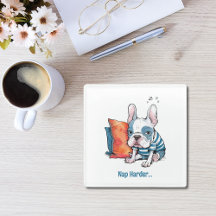 cute French Bulldog, Funny Pet Stationery & Gifts