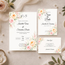 Romantic Pastel Floral Wedding
