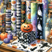 Halloween Wrapping Paper