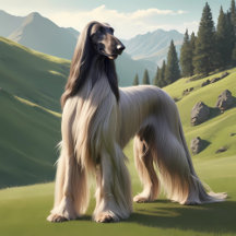 Elegant Afghan Hound Collection – Mugs, Totes, Can