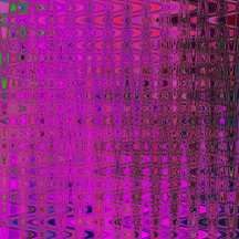 Abstract Magenta Retro Boomerang Waves