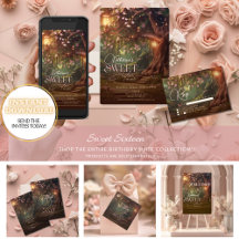 Fantasy Woodland Enchanted Forest Glow Sweet 16