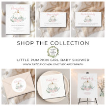 Little Pumpkin Girl Baby Shower 