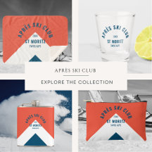 Après Ski Club Red Navy Vintage 