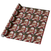 Santa's Wrapping Paper and Gift Labels, & Stickers