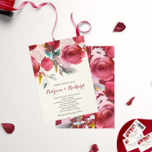 Burgundy Marsala Boho Floral Wedding  Suite