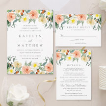 The Spring Blossoms Wedding Collection