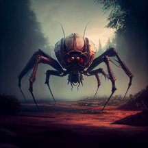 Poster Giant insect