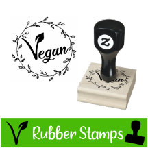 Vegan Rubber Stamps